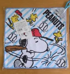 ・スヌーピー ループ付きミニタオル　⑫