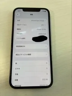 Apple iPhone 12Pro （ジャンク品）512GB