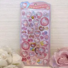 国内正規品　うるちゅるポップシール　ハローキティ　サンリオ