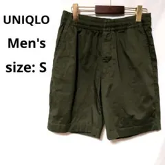 UNIQLO ユニクロ メンズ ショートパンツ カーキ Sサイズのサムネイル