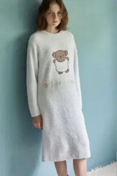 ダッフィー ❌　ジェラピケ　ワンピース　M-L C/Tアイシーフィールワンピース｜WOMEN｜250ISB83-458E｜AZUL BY