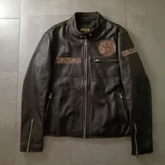 y2k lamb Leathe snakeskin riders Jacket