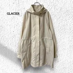グラシア【M】長袖ジャケット パーカー フルジップ 軽い ナイロンジャケット