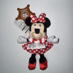 ディズニーランド 33周年 ミニー ぬいぐるみバッジ タグ付き