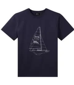 【正規品】A.P.C. Jeannot Tシャツ 23ss ネイビー