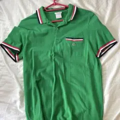 LACOSTE グリーン ポロシャツ