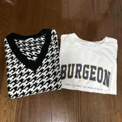 COLZA Tシャツ ニットベスト