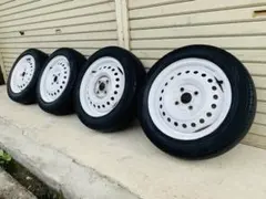 ★純正 14×4.5J 2本SET PCD100 スチール鉄チン ②★のサムネイル