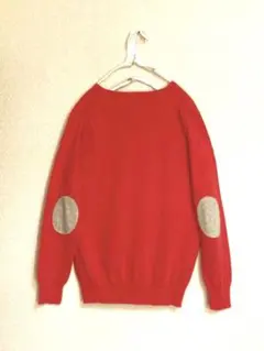 ベイフロー　エルボパッチ　ニット