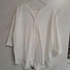 earth  music&ecology バックレースシャツ