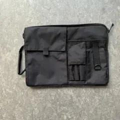 ブラックノートPCケース ナイロン製