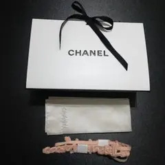 CHANEL　リボン　スカーフ　ヘアバンド