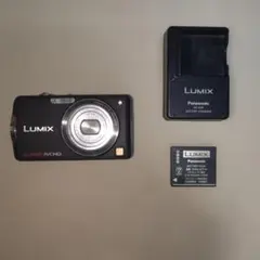 Panasonic デジタルカメラ LUMIX DMC-FX700 ブラックのサムネイル