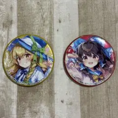 ぷりっつ 缶バッジ アンプタックカラーズ 海賊団 デフォ 全員集合 等身