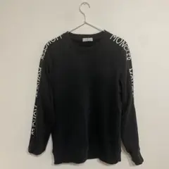 新品未使用☆MONCLER Letteringlogo スウェット M 黒色 2025年最新】Yahoo!オークション -モンクレール スウェットの