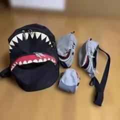 MORN CREATINNSシャークリュック、バックの4点セット