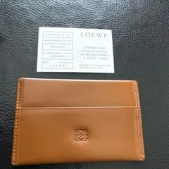 LOEWE カードケース コインケース オレンジ - メルカリ