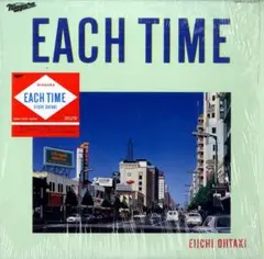 大滝詠一 EACH TIME アナログレコード - メルカリ