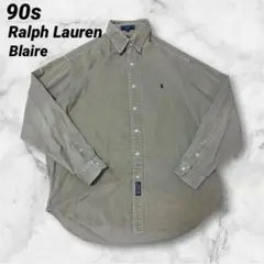 US古着　90s Ralph Lauren Blaireシャツ　メンズL