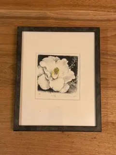 【美品】シンプルモダン木製額縁 (中のマット・絵もご希望の方に)