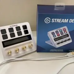 【ほぼ未使用】Elgato Stream Deck + White