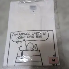 アンドリューワイエス展スヌーピーxAndrewWyeth Tシャツ　M ホワイトのサムネイル