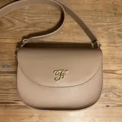 Maison de FLEUR メゾンドフルール　ショルダーバッグ　ベージュ