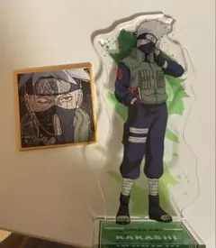 ナルト　カカシ アクリルスタンド ミニ色紙