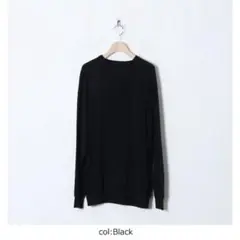 Suvin High Gauge L/S Crew Neck Knitのサムネイル