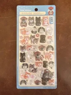 新作】ボンボンドロップシール 新作 和柄 第２弾 日本犬 秋田犬