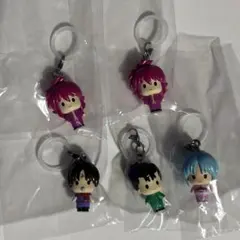 A*★様 幽遊白書　めじるしアクセサリー　浦飯幽助　蔵馬　コエンマ　ぼたん　5点