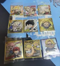 ヒロアカ ウエハースシール 9枚セット