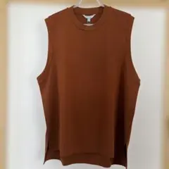 UNIQLO マメクロゴウチ エアリズムコットン オーバーサイズT ノースリーブ