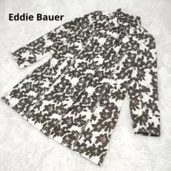 『Eddie Bauer』エディー・バウアー(М)ステンカラーコート 花柄