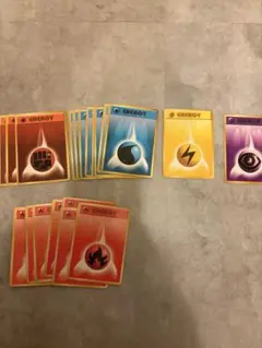 ポケモンカード エネルギーセット 旧裏