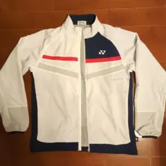 YONEX テニスジャージ Lサイズ ホワイト/ネイビー