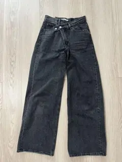 moussy CROSS WAIST WIDE ストレート　サイズ1