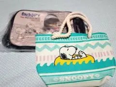 当たりくじ　スヌーピーショルダーバッグ＆ミニトートバック