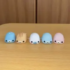 まめゴマ 十六茶 オリジナルマスコット 非売品 全16種 コンプリート
