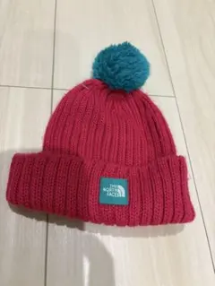 THE NORTH FACE キッズ ニット帽 ポンポン付き