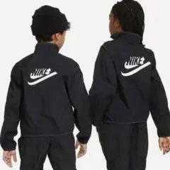 130 NIKE キッズ トラック プルオーバー ロゴ ナイロン おしゃれ