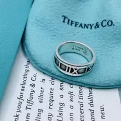 極美品✨ ティファニー リング アトラス AG925 #8