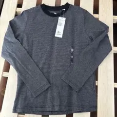 TOPVALU ストライプ 長袖Tシャツ 130