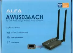 【新品 未開封】ALFA AWUS036ACH by Kali Linux