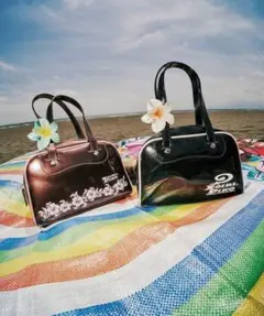 X-girl x PIKO HAND BAG ブラック