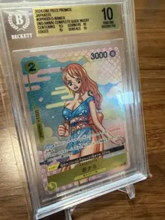あ*し様 BGS9.5 ONE PIECE おナミ OP06-101 - メルカリ