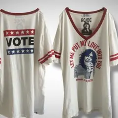 hysteric glamour AC/DC print tee バンドT - メルカリ
