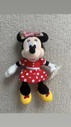 ミニー　ぬいぐるみキーホルダー