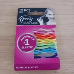 Goody Ouchless ヘアゴム 12個入り