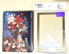 ☆大ゴッホ展☆ロルバーン ケースL「野の花とバラのある静物」：新品